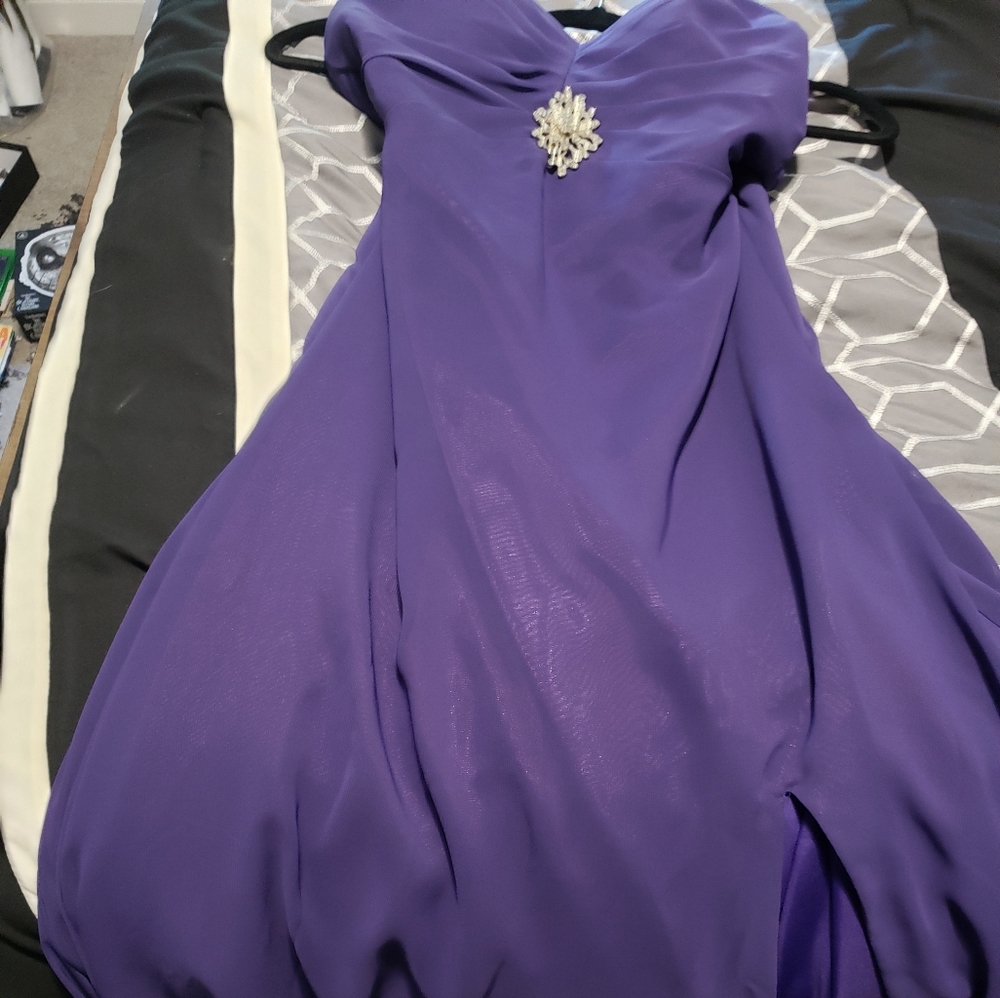 Strapless Prom Dress